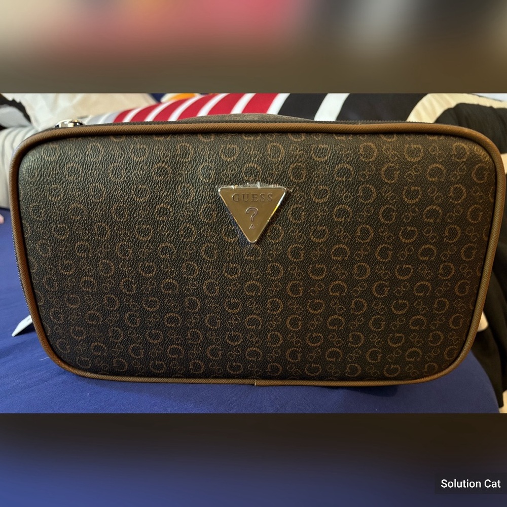Guess travel makeup bag